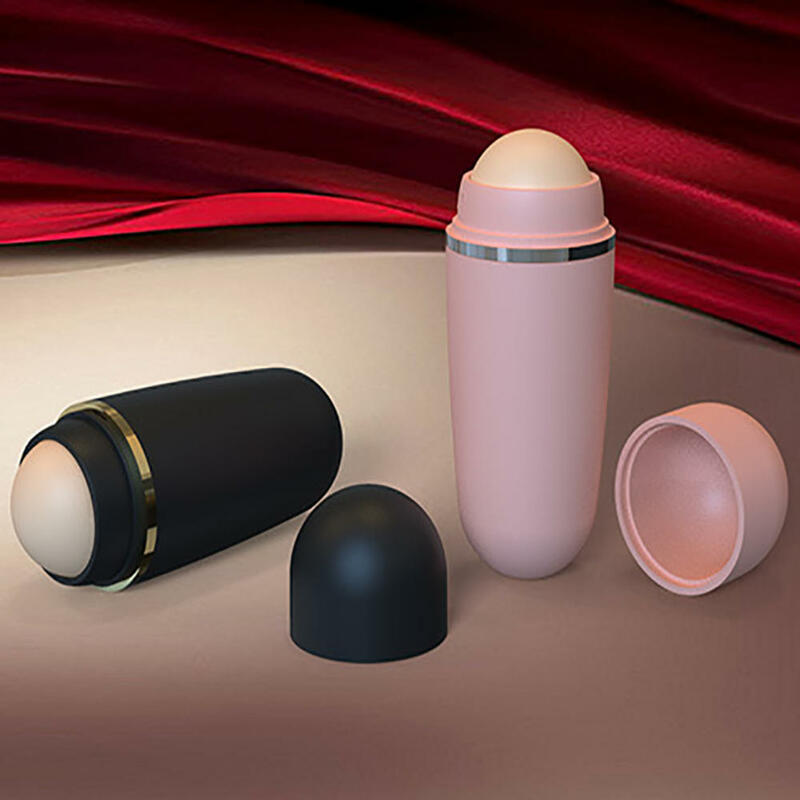 Rodillo absorbente de aceite Facial, herramienta para el cuidado de la piel, piedra volcánica, lavable, maquillaje, 2024