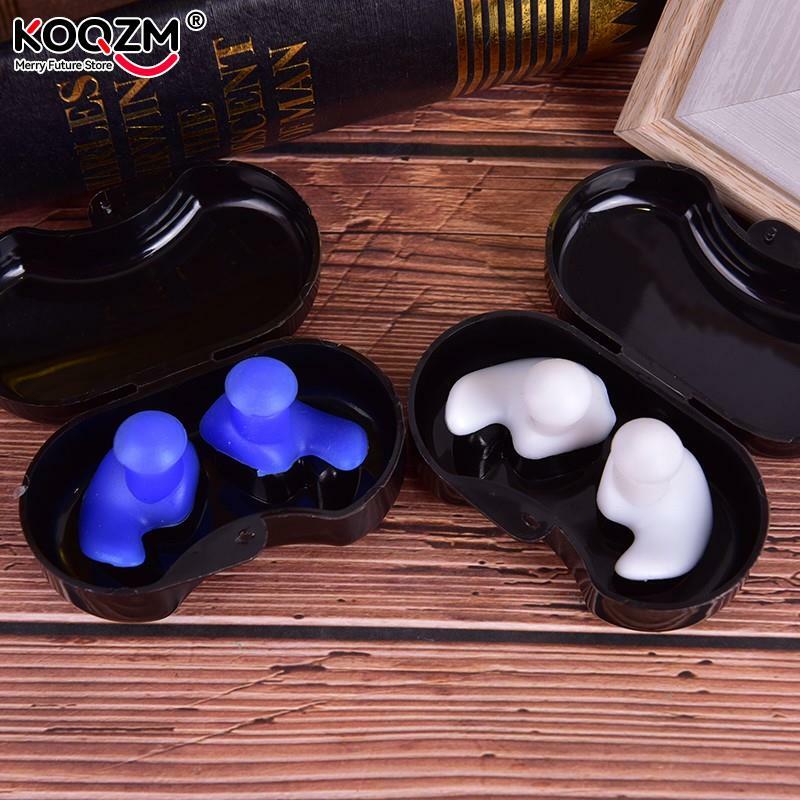 Silicone Sleeping Ear Plugs Sound Insulation Ear Protection Earplugs Anti-Noise Plugs For Travel Silicone Soft Noise Reduction