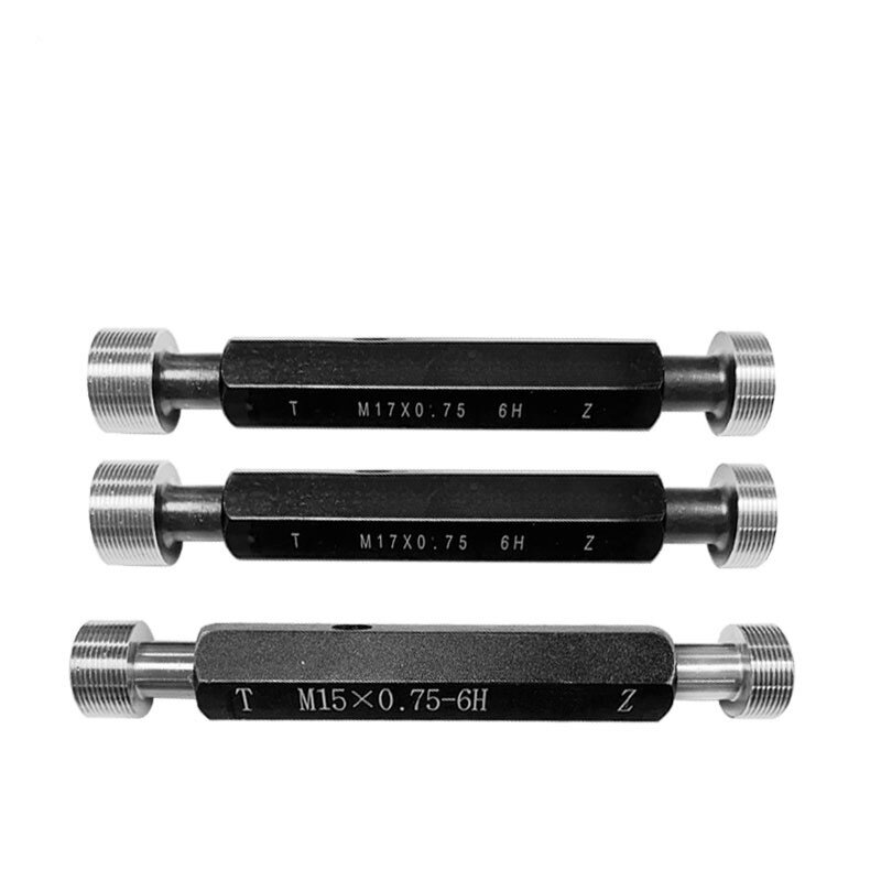 1pcs M21-M24 Steel Mer-cury Gage Metric Fine Thread Plug Gauge High Quality wholesale 6H M21 M22 M23 M24
