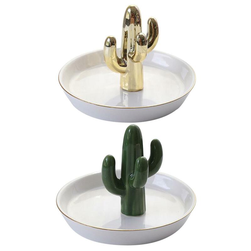 Ceramic Trinkets Tray Earrings Dish Jewelry Dish Storage Tray Home Decor