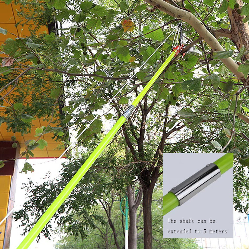 Ciseaux à Extension à haute Altitude, coupe-scie extensible pour arbres fruitiers, outil de coupe de jardin avec poteau