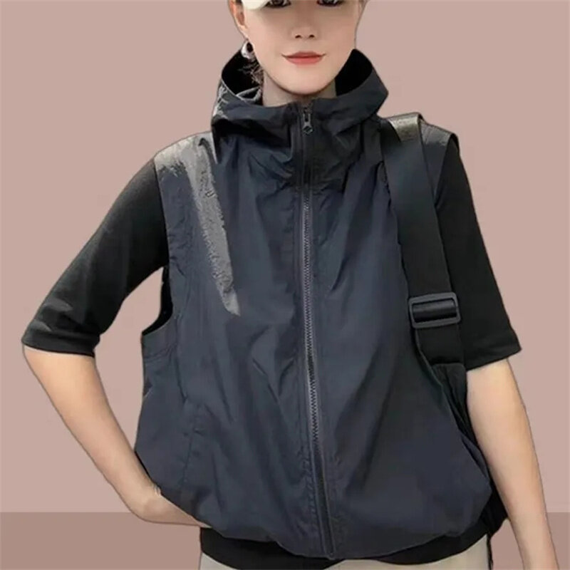 Женская двухслойная Солнцезащитная куртка, тонкая Солнцезащитная куртка, 4XL