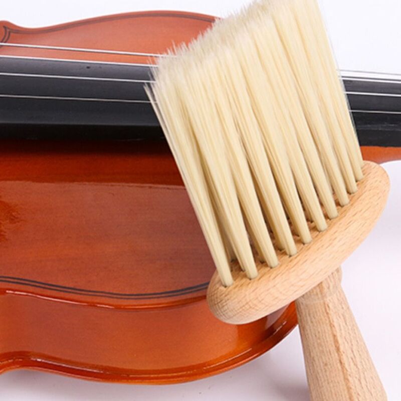 Buche Guzheng Violine Reinigungs bürste Tiefen reinigung Weich bürste Universal Staub kehr werkzeuge kompakt Mehrzweck