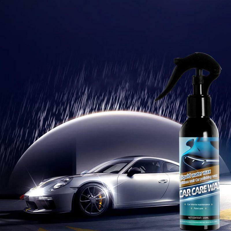 Spray de agente de revestimento automotivo, Spray de limpeza exterior do carro, Resistente ao calor, Cera do cuidado do carro para o automóvel, Durável, Anti-risco, 250ml