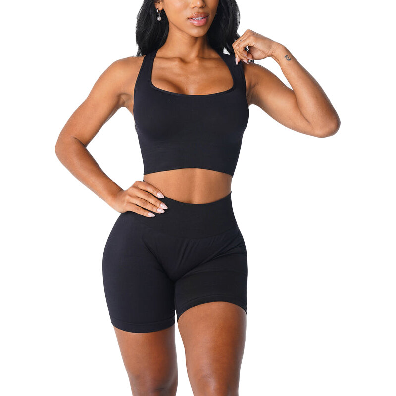Nvgtn Ignite Seamless Bra Spandex Top Woman Fitness Elastic Breathable Breast Enhancement Leisure Sports Underwear