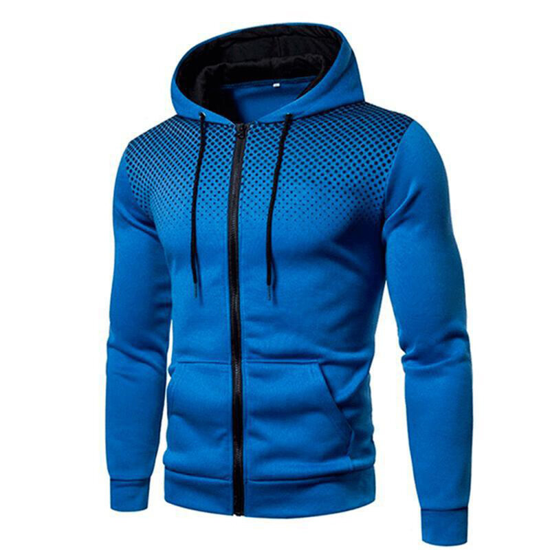 Comfy Fashion Sweatshirt Clothing Autumn Spring Breathable Casual Winter Coat Zip Up Comfortable Hooded Jacket
