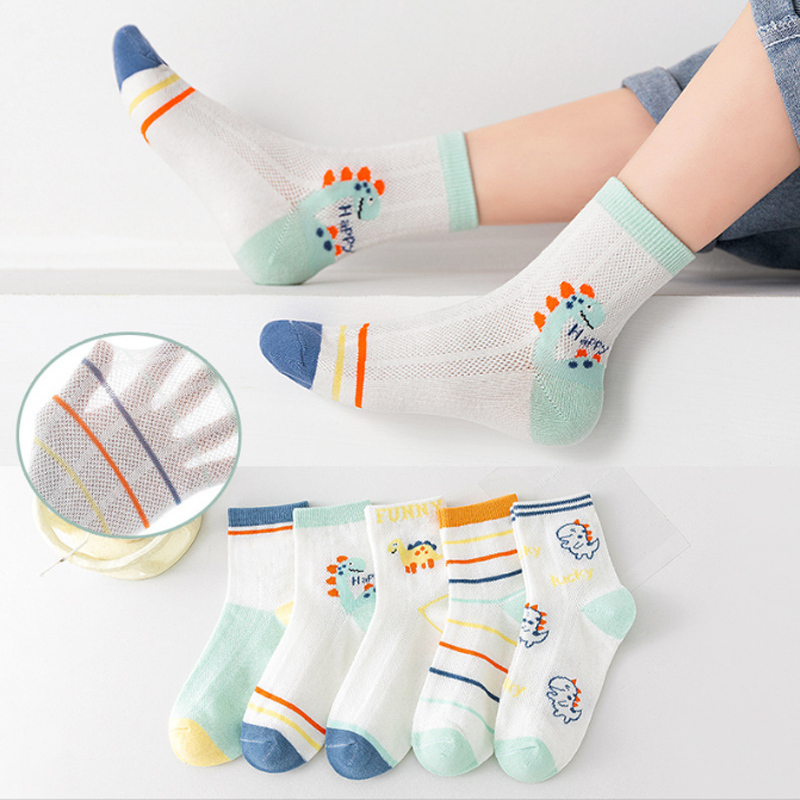5 paia/lotto nuovi calzini per bambini calzini Casual per ragazzi e ragazze dei cartoni animati
