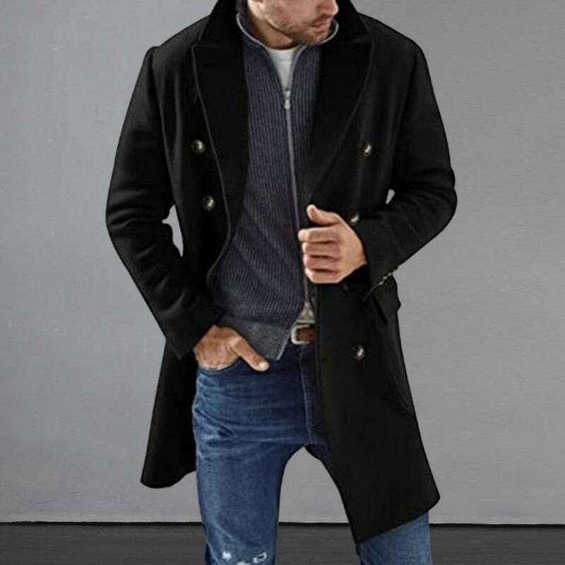 Formal Lapel Coat for Women Fashionable Lapel Collar Overcoat Versatile Warm Stylish Men's Jacket for Autumn Winter for Jeans