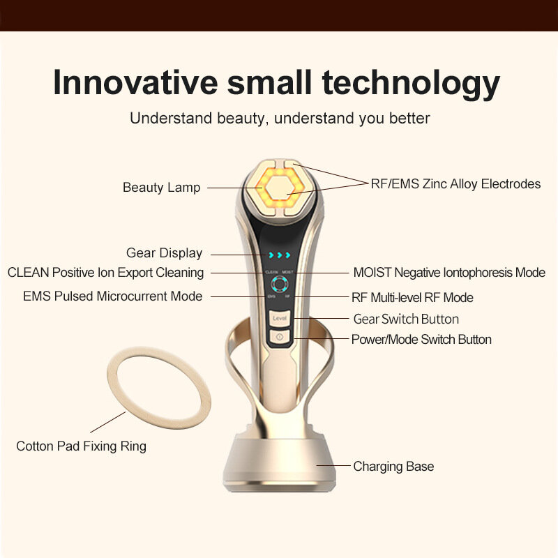 New Facial Lifting and Firming Rejuvenation Beauty device Home Face  device  EMS Microcurrent Beauty device Gift