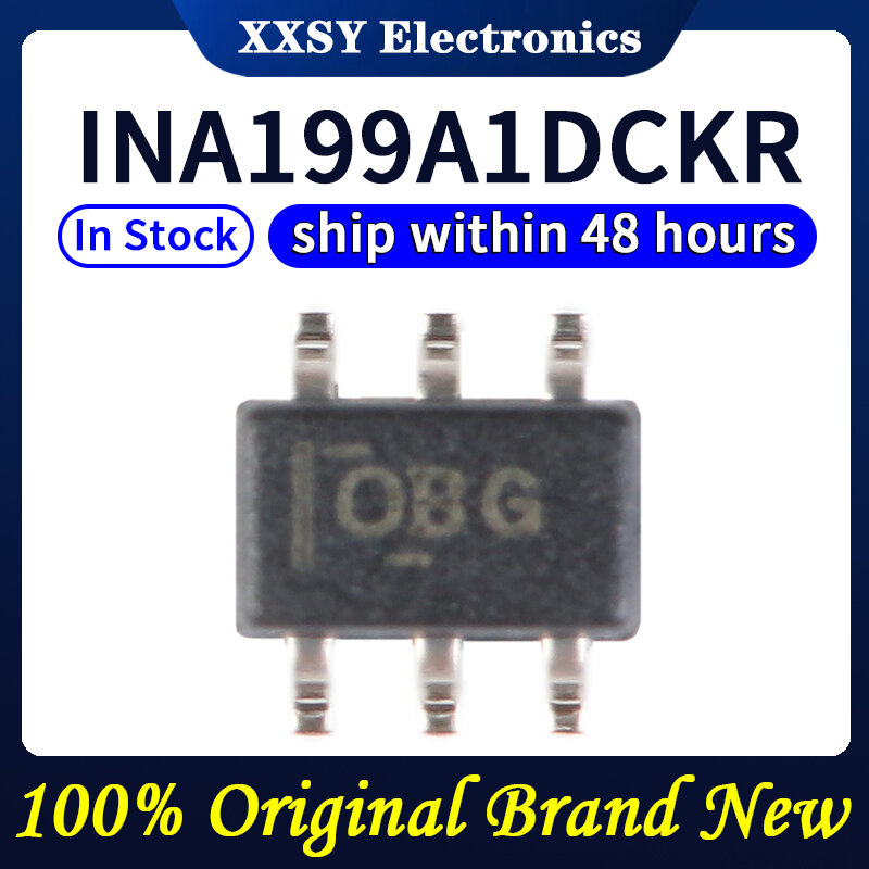INA199A1DCKR SC70-6, alta calidad, 100% Original, nuevo