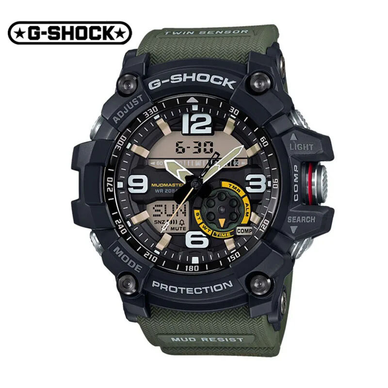 G-SHOCK GG 1000 Watches for Men New Quartz Fashion Casual Multi-functional Outdoor Sports Shockproof LED Dial Dual Display Clock
