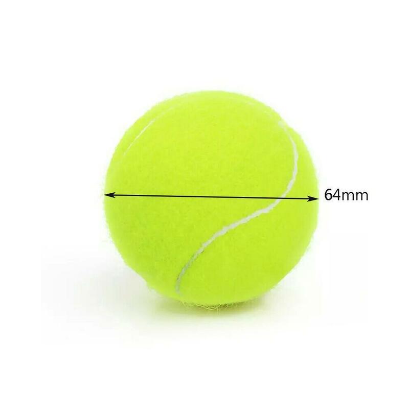 1/3/5PCS High Elasticity Tennis Professional Tennis Training Game Ball Durable Outdoor Dogs Bite Chase And Chomp 63mm Tennis Bal