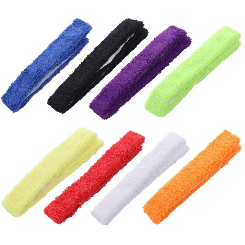 Breathable Over Grip Sweatband Anti-slip Sweat-absorbent Sweat Band Grip Tape Towel Soft Anti-slip Towel Badminton Grip