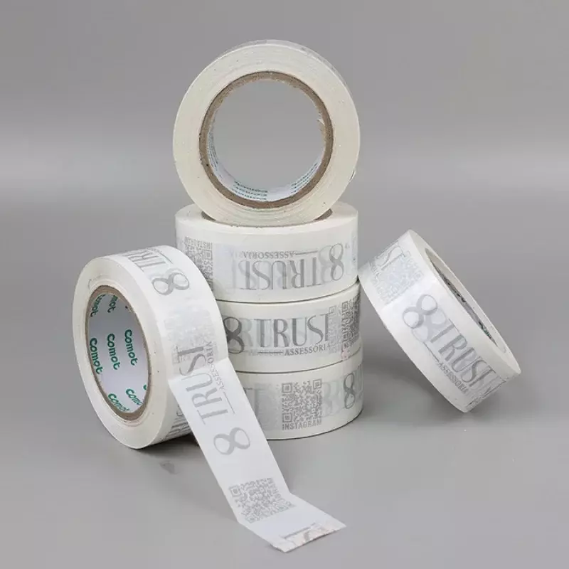 Prodotti personalizzati fornitori di marca Jumbo Roll stampa adesiva Logo personalizzato personalizzato stampato imballaggio OPP Fragile imballaggio Bo