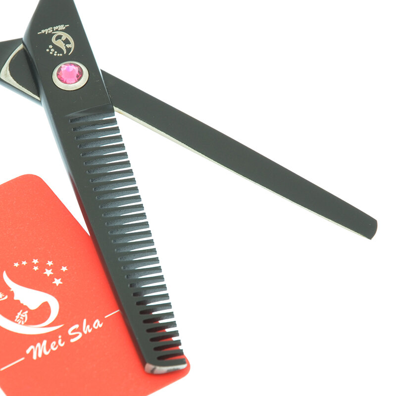 Meisha 5.5/6 polegada profissional tesouras de cabeleireiro japonês aço corte cabelo desbaste tesoura barbeiro estilo a0050a