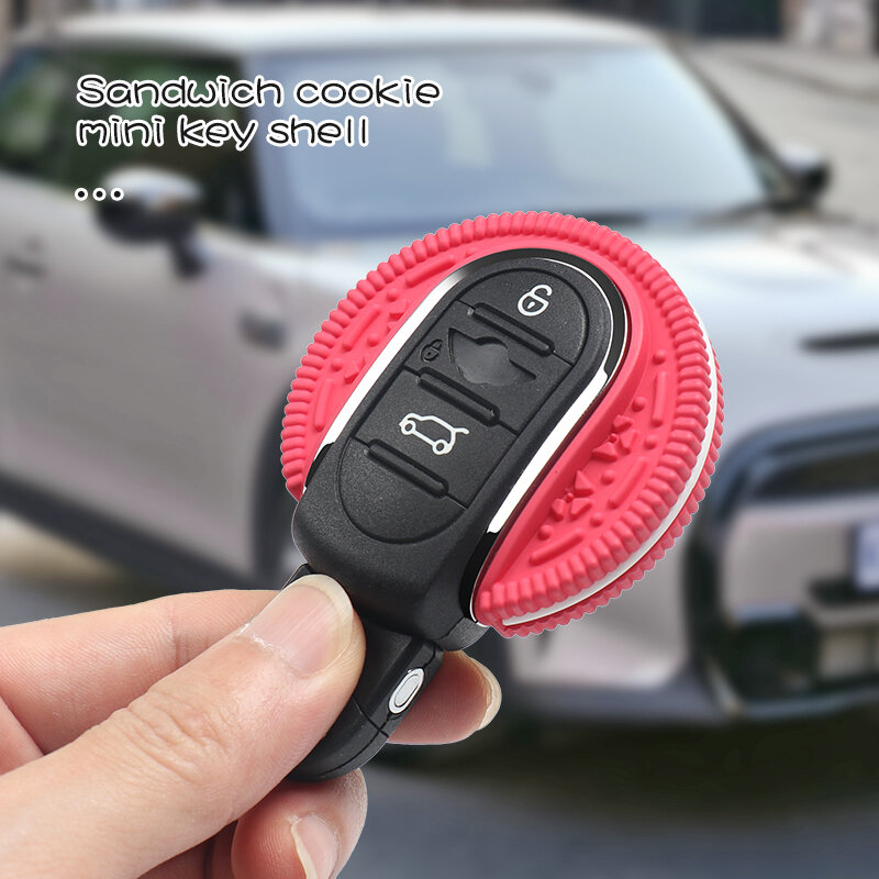 Autosleutel Hoes Houder Smart Remote Fobs Cover Vervangen Shell Voor Mini Cooper F54 F55 F56 F57 F60