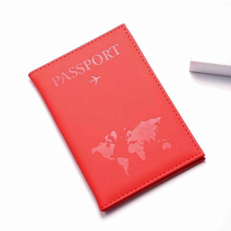 Обложка из искусственной кожи с сертификатом, сумка для хранения, Обложка с надписью, аксессуары для путешествий, искусственная карта, держатель для паспорта