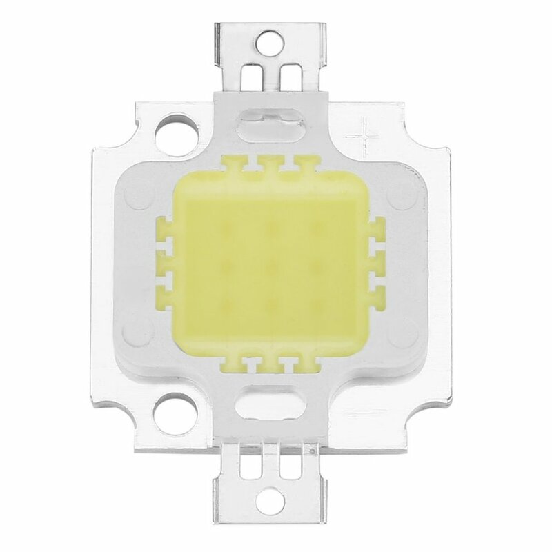 Perle de lampe LED COB, 10W, 10-12V, puce LED, lumière blanche COB SMD, budgétaire d'ampoule LED, éclairage bricolage pour boîte à poisson