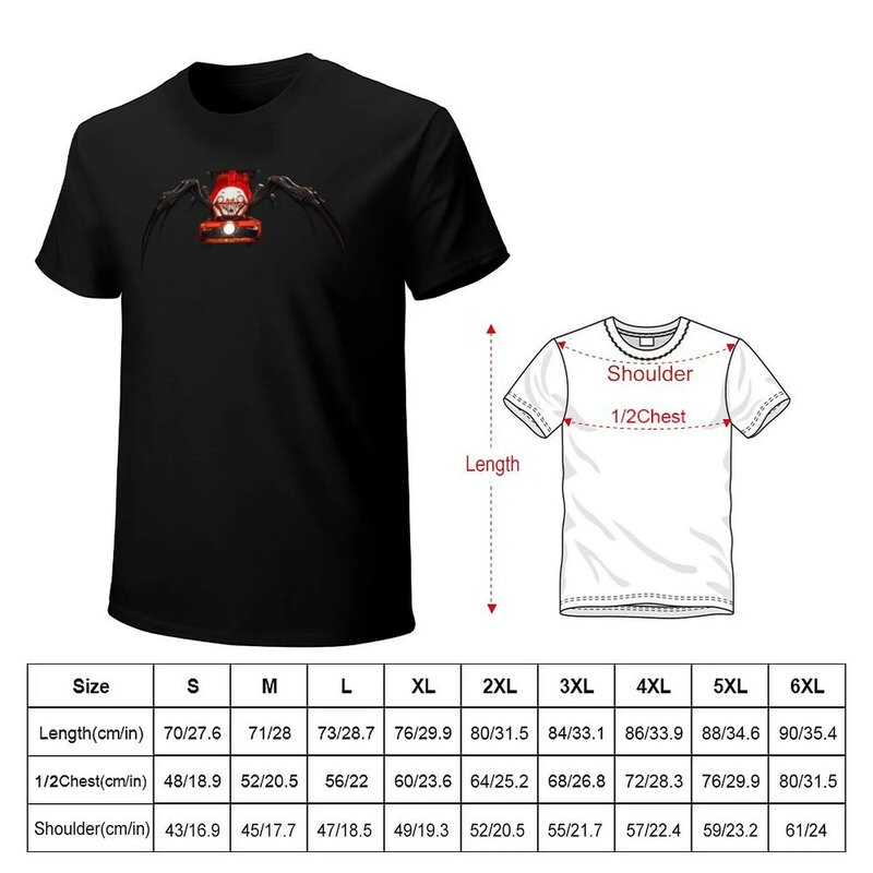Charles The Spider T-Shirt Customized Anime Kleding Sneldrogende T-Shirts Voor Mannen Pack