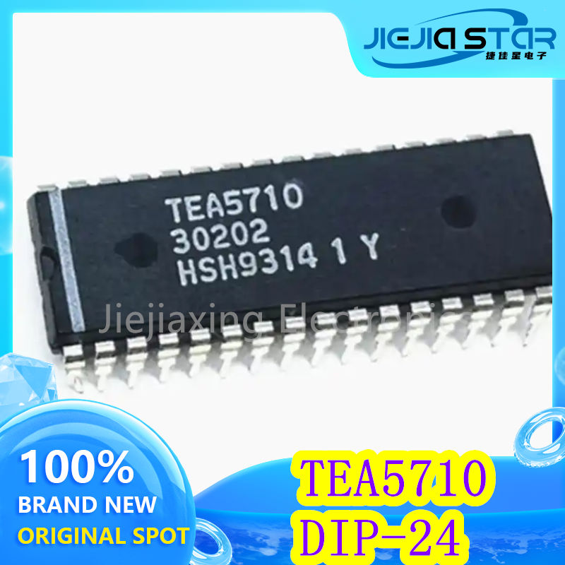 리시버 칩 IC 전자 제품, TEA5710, 100% 브랜드, DIP-24 AM, 정품 수입