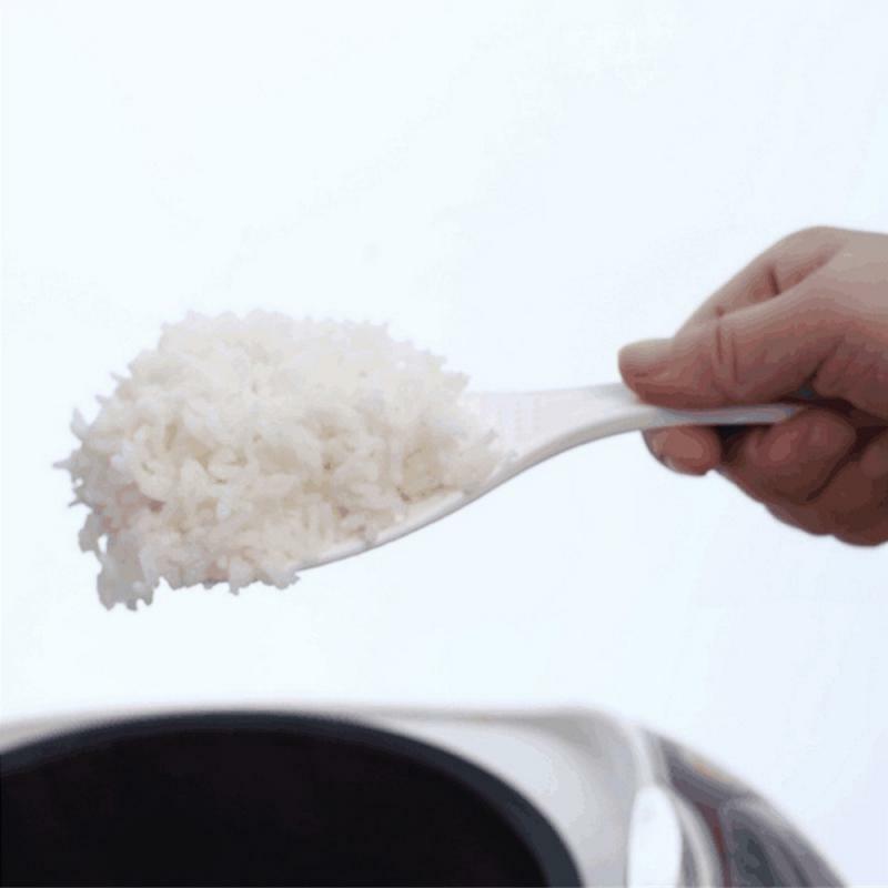 الأرز طباخ الأرز ملعقة سهلة لتنظيف الموضة غير عصا الأرز ملعقة الأرز ملعقة الأرز مجرفة وظيفة دائمة ومريحة فريدة من نوعها