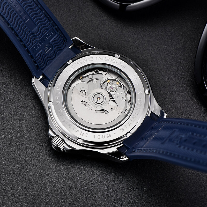 2023 PAGANI Дизайн автоматические механические часы военный Дополнительный спорт 007 NH35A мужские часы браслет аксессуары водонепроницаемые