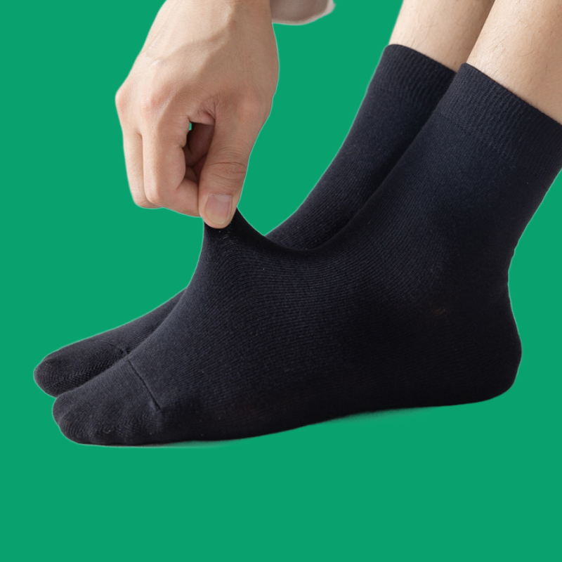 2024 nuovi calzini da uomo 5/10 paia/lotto nero bianco grigio Business Casual Sock Crew Soft Calcetines estate traspirante per uomo