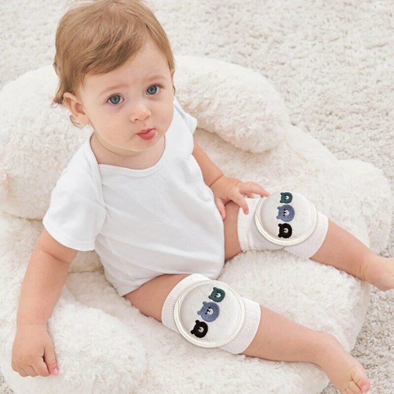2023 Korea Baby Knies chützer Mode druck Kinder Kniesc honer zum Krabbeln Kleinkind Baby Sicherheits zubehör Knies chützer Socken 0-2 Jahre