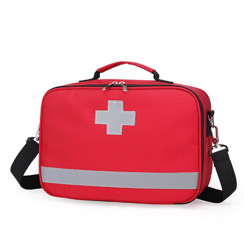 Empty 2023 New Car Outdoor Camping First Aid Kits Medical Bag Portable Waterproof Family Medicine Kit Shoulder Emergency Kit
