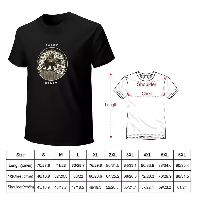 Caamp By and By T-Shirt tees quick-drying vintage clothes T-shirt men vintage blacks customs design your own mens t shirt