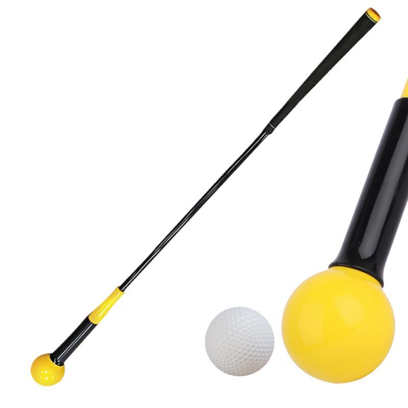 Tongkat latihan ayunan Golf 80cm, tongkat latihan Swing Golf klub lembut pemanasan Golf kekuatan ayunan untuk ayunan