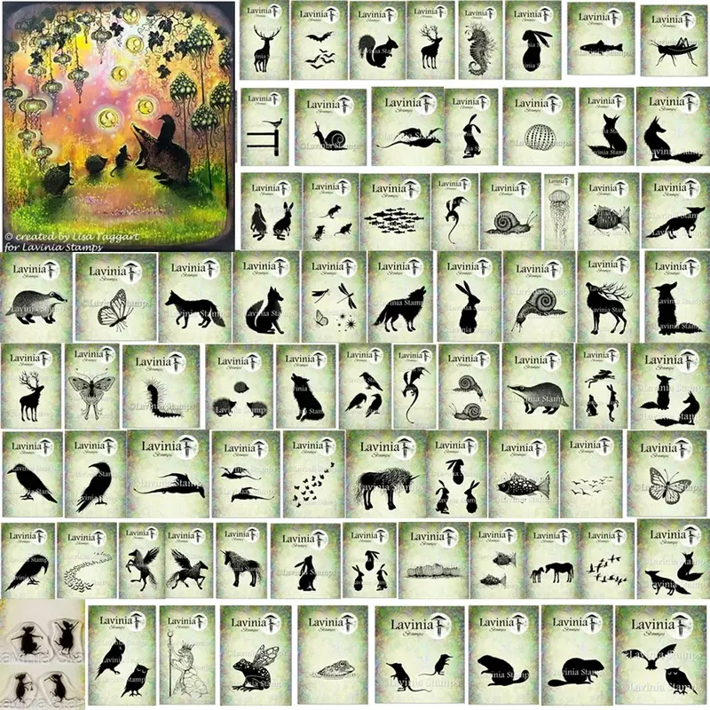 Badger e Munch Selos para Scrapbooking DIY, Álbum De Fotos Em Gravação, Cartões De Papel Decorativos