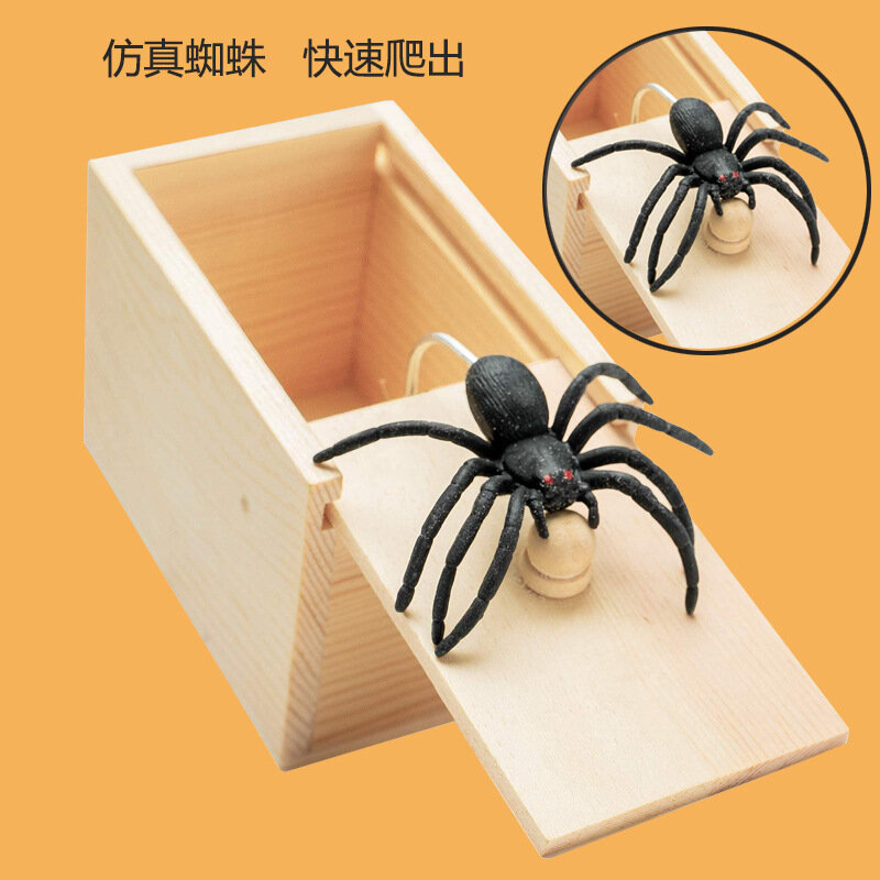 Horror Scare Toys Spider Toys Halloween Decoration Prank Props Funny Fun Game Prank Trick Friend Office Toy Gift Kids Gift