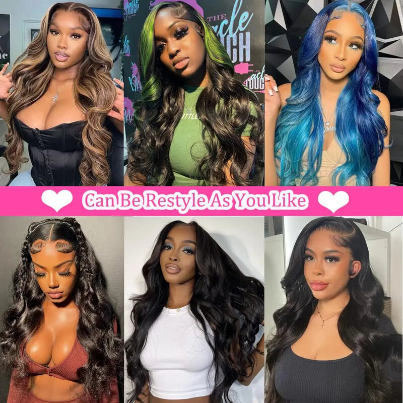 Body Wave Lace Front Wigs For Women 13x6 Human Hair Hd lace Wig 30 Inch Transparent Brazilian Pre Plucked 13x4 Lace Frontal Wig