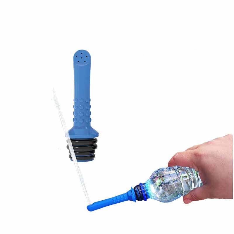 Handhald Portable Peri Bottle Travel Bidet Compatible with 21-25cm Bottles Personal Hygiene Care Shattaf Water Spray