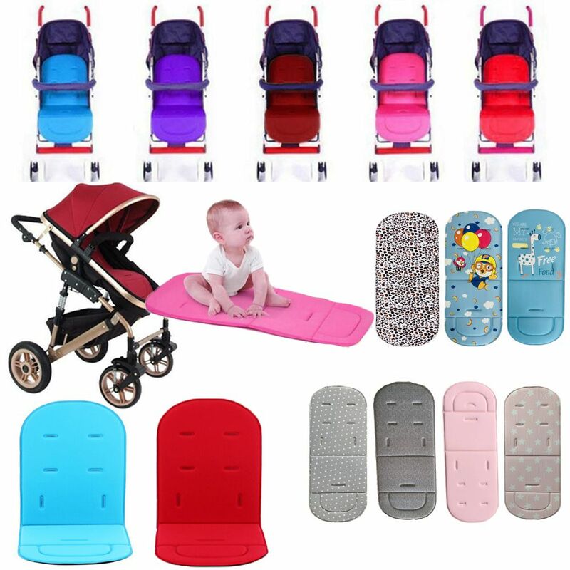 Confortável Baby Stroller Pad, Quatro Estações, Geral Almofada do assento macio, Criança Carrinho Mat, Kids Pushchair Almofada, 0-24M