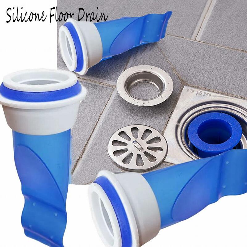 Tapón de silicona antiolor para desagüe de suelo, filtro de agua para baño, cocina, inodoro