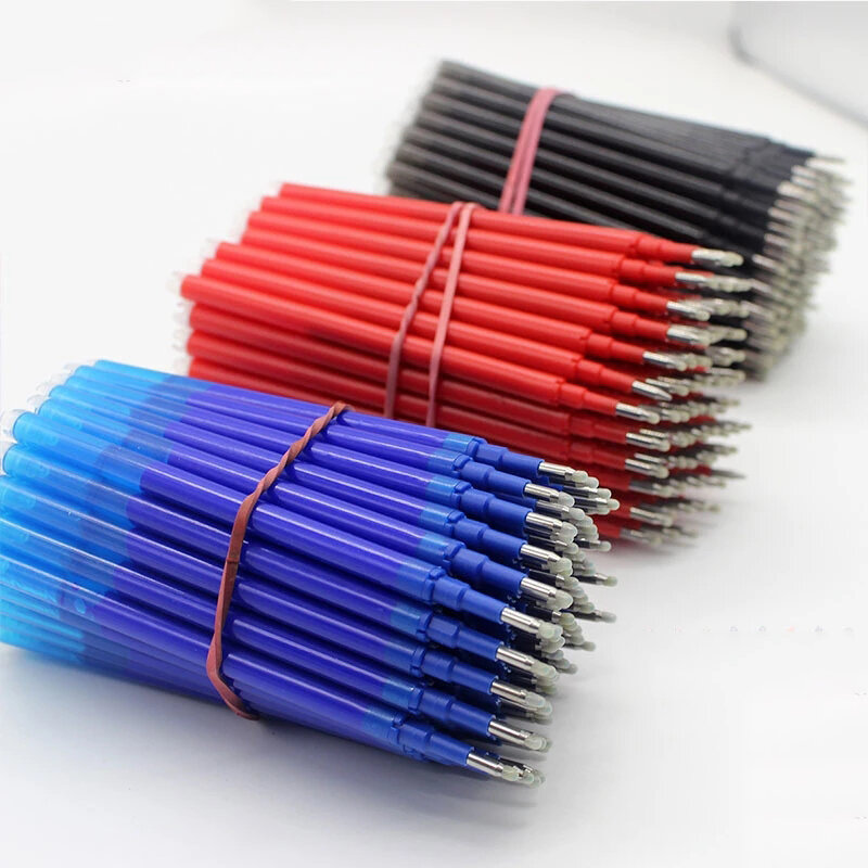 Piloto apagável gel caneta mágica azul preto vermelho tinta 0.5mm apagável recarga varas japonês papelaria escritório escola material de escrita