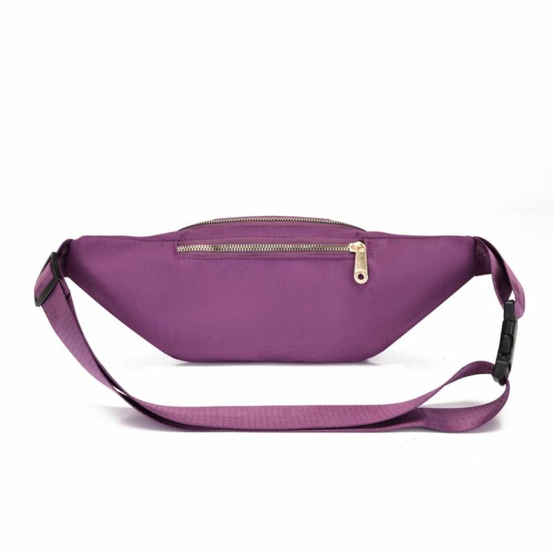 6 Colors Women's Chest Bags Fashion Multifunctional Nylon Sports Chest Bag Purse Multi-compartment Mobile Phone Bag Unisex