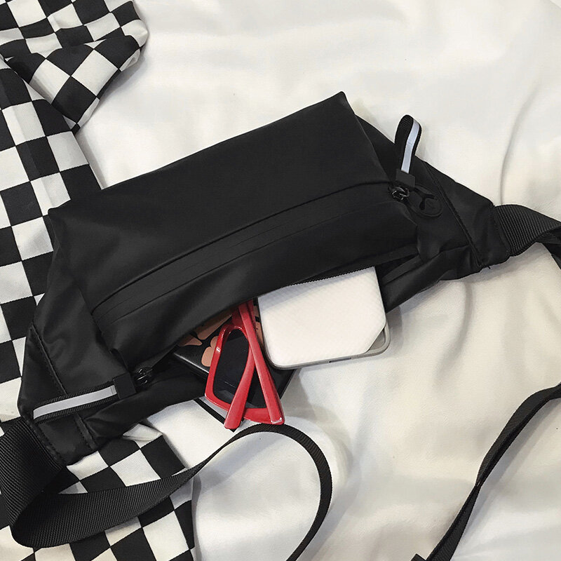 Модная Водонепроницаемая мужская сумка на пояс, велосипедная сумка для отдыха на открытом воздухе, модный мессенджер для занятий спортом