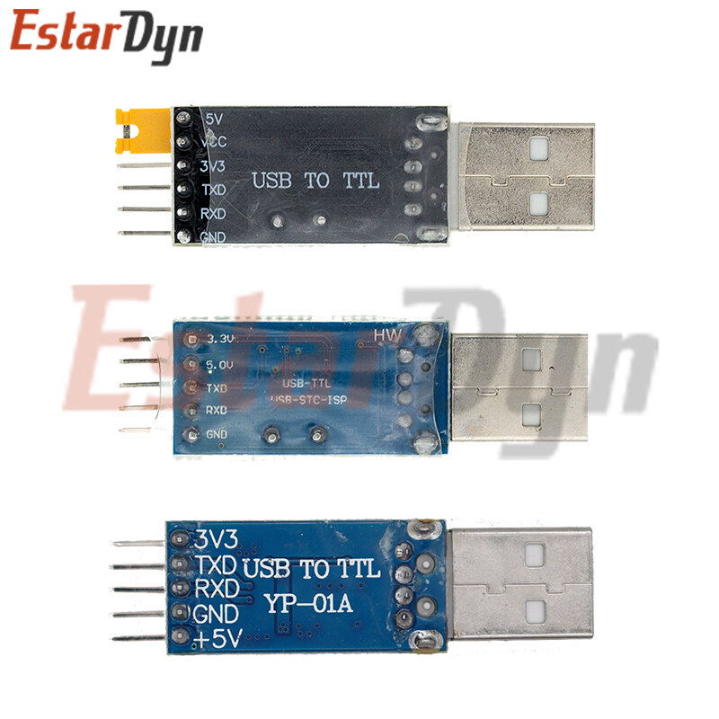 PL2303HX PL2303 USB Zu RS232 TTL Konverter Adapter Modul/USB TTL konverter UART modul CH340G CH340 modul 3,3 V 5V schalter