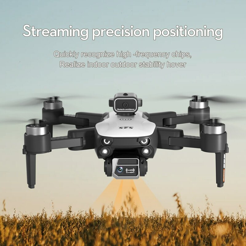 Новинка Дрон S2S 8K профессиональный HD Двойная камера бесщеточный препятствия для аэрофотосъемки складной Квадрокоптер игрушки подарки