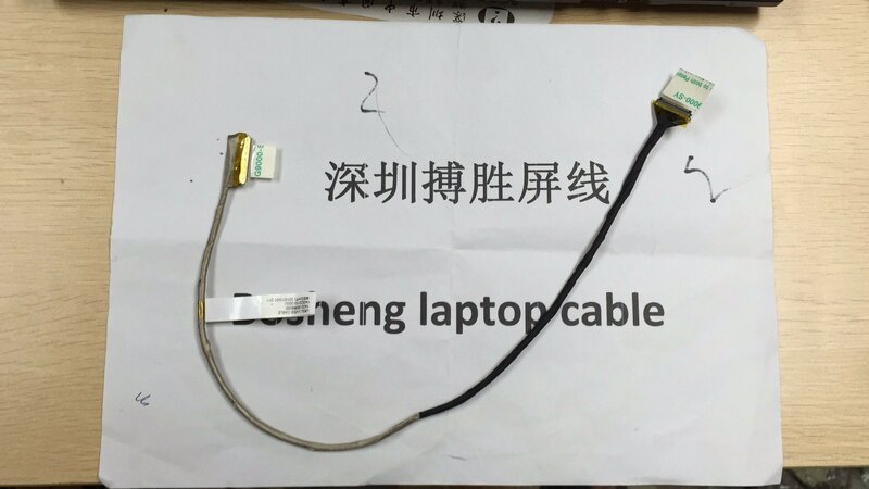 Cable flexible de pantalla de vídeo para ordenador portátil, accesorio para ASUS U53J, U53JC, U53F, U52F, U52J, U52F-B, 1422-00RB000