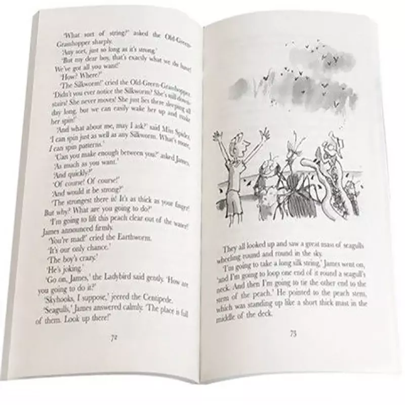16 Bücher/Set Roald Dahl Sammlung Kinder literatur Englisch Bild Roman Geschichte Buch Set frühe Bildung Lesen für Kinder