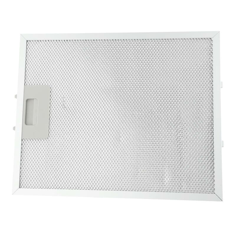 Silver Filters Cooker Hood 1PCS Mesh 318 X 258 X 9mm Cooker Hood Filters Extractor Metal Fits Most Leading Brand