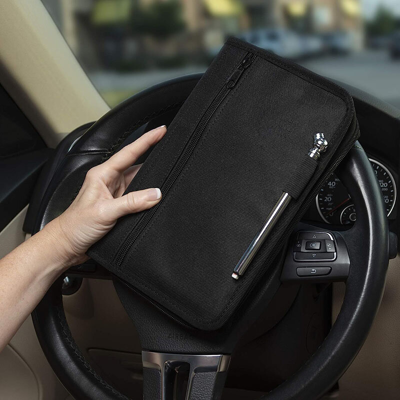 Nylon Durable Registration Insurance Holder for Car Men Driving License Cover Auto Documents Storage Bag Credit Card Holder