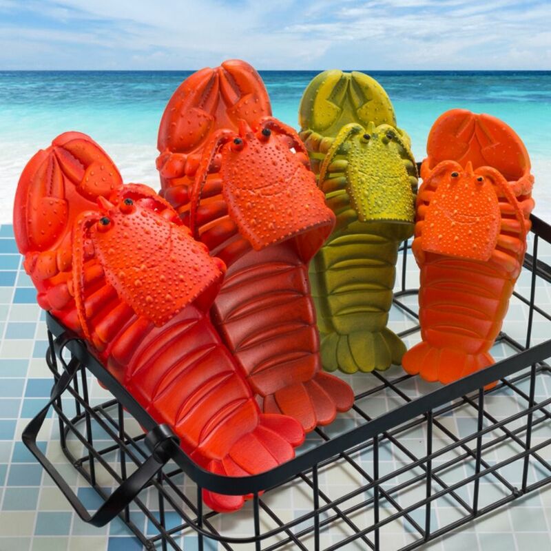 Klapki z homarem EVA nowe wygodne domowe kapcie na co dzień w stylu homara sandały plażowe ogrodowe