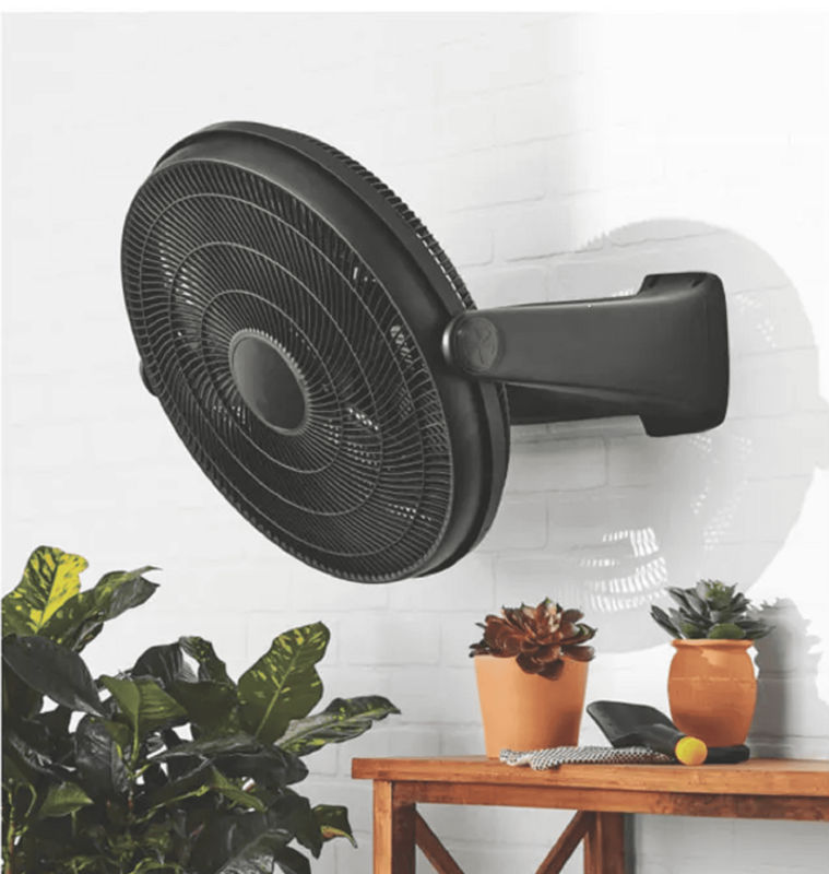Pelonis-ventilador de suelo con circulador de aire ligero, 20 ", 3 velocidades, con opción de montaje en pared, FB50-17H, nuevo, negro