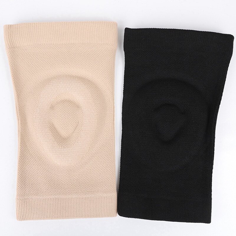 2 Pair Knee Pads Cushion And Support Knee Cap Breathable Knee Support For Football Basketball Dancing Figure Skating