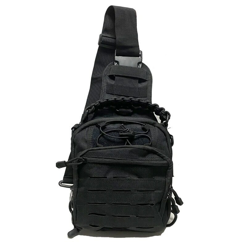 600D النايلون التكتيكية حقيبة الكتف متعددة الوظائف الصدر حزمة واحدة الكتف رسول حقيبة الرياضة العسكرية مول